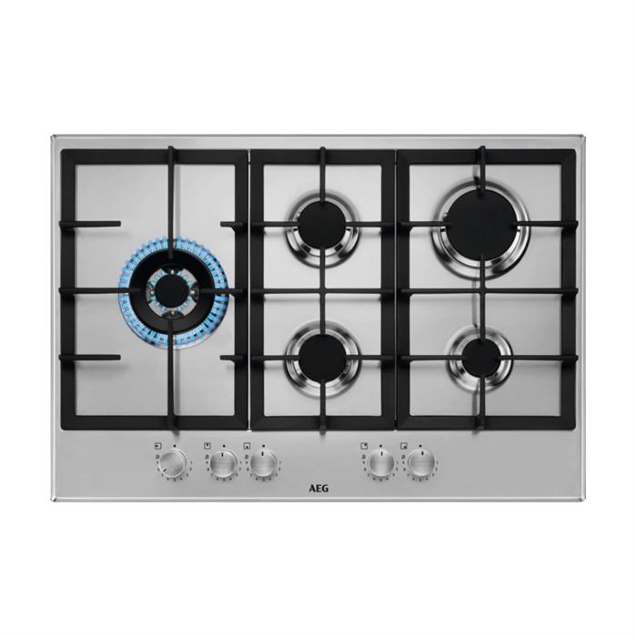 HGB75520SM PIANO COTTURA A GAS SLIM PROFILE 75cm 5 Fuochi INOX