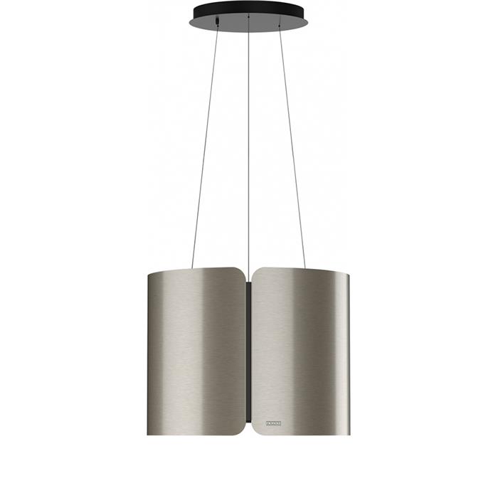 FSMSF42SS/BKMATT/2 CAPPA ISOLA CLASSE A Ø 42cm NERO MATT - ACCIAIO