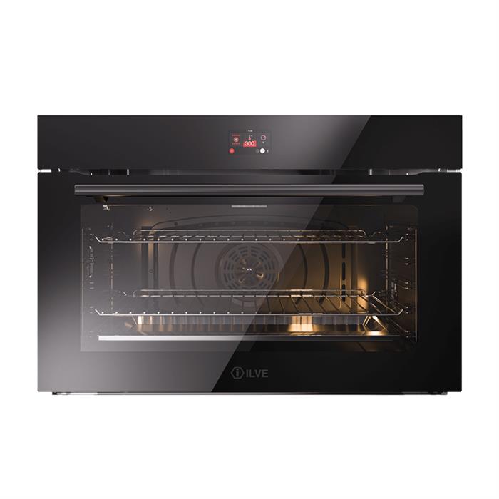 FORNO SLIM LINE MULTIFUNZIONE 300° 110L NERO