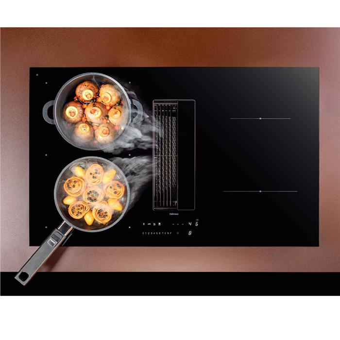 ZERO EASY WORKTOP FILTRANTE 76cm 600 m³/h A+ NERO MATT