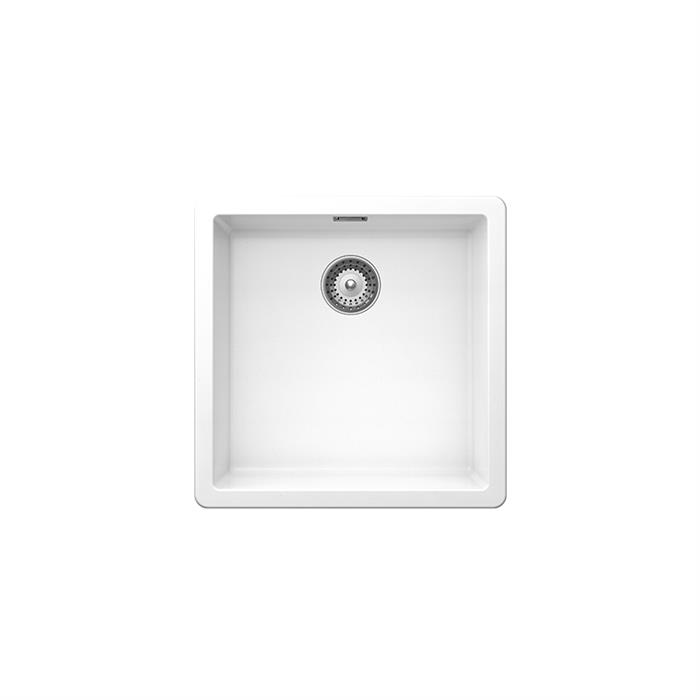 LAVELLO GALAXY N100 1 VASCA 45x45 BIANCO PURO 99