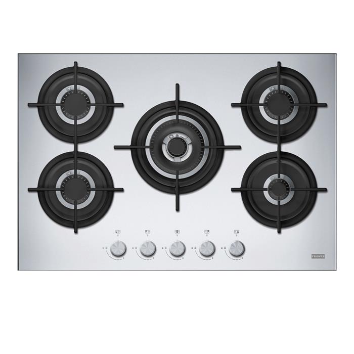 FHCR 755 4G TC HE XA C PIANO COTTURA A GAS 75cm 5 FUOCHI INOX  