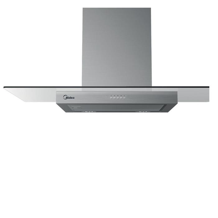 CAPPA INCASSO 90cm 630 m3/h CLASSE C VETRO PIATTO