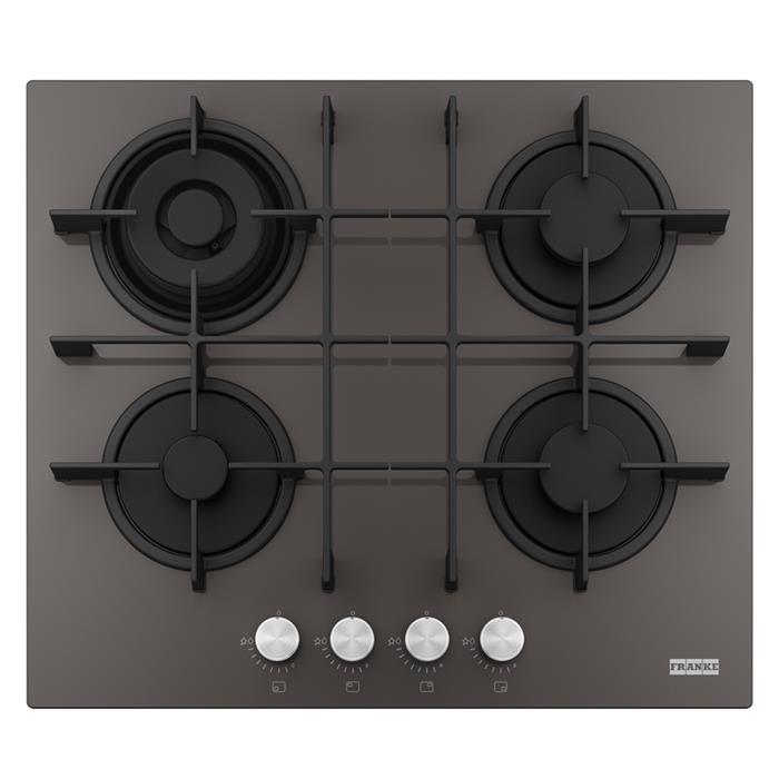 FHMA 604 3G DC SG C PIANO COTTURA A GAS 60cm 4 FUOCHI GRIGIO ARDESIA