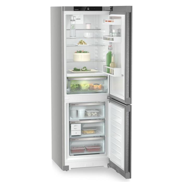 CBNsda 5223 FRIGORIFERO COMBINATO NO FROST 320L CLASSE A SILVER