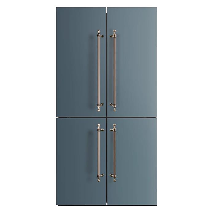 FRIGORIFERO QUATTRO PORTE TOTAL NO FROST 539L 183cm CLASSE E BLE GREY - RAME