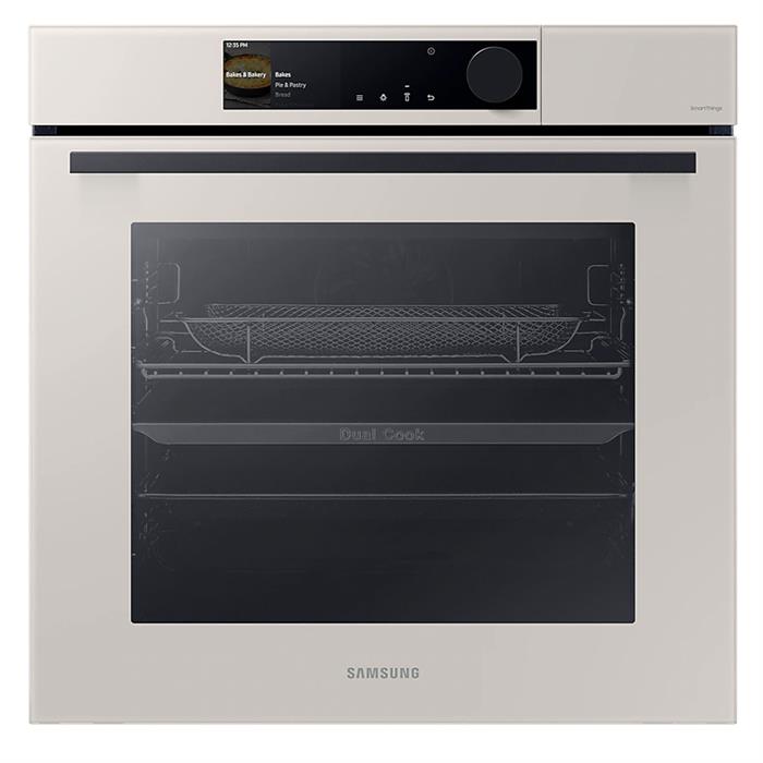 FORNO DUALCOOK STEAM BESPOKE  AI PRO COOKING - 76L CLASSE A+ CLEAN BEIGE - SERIE 6