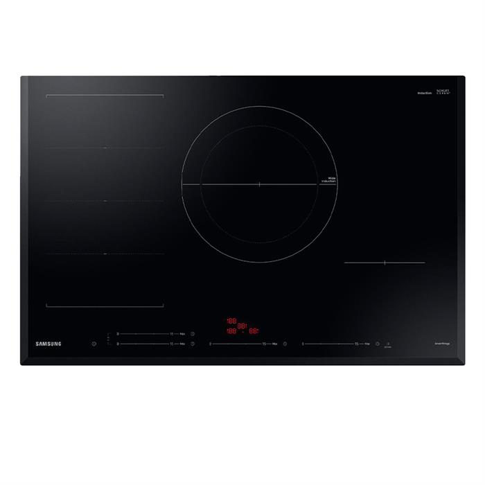 PIANO COTTURA INDUZIONE SLIM FIT 80cm 4 ZONE WIFI NERO