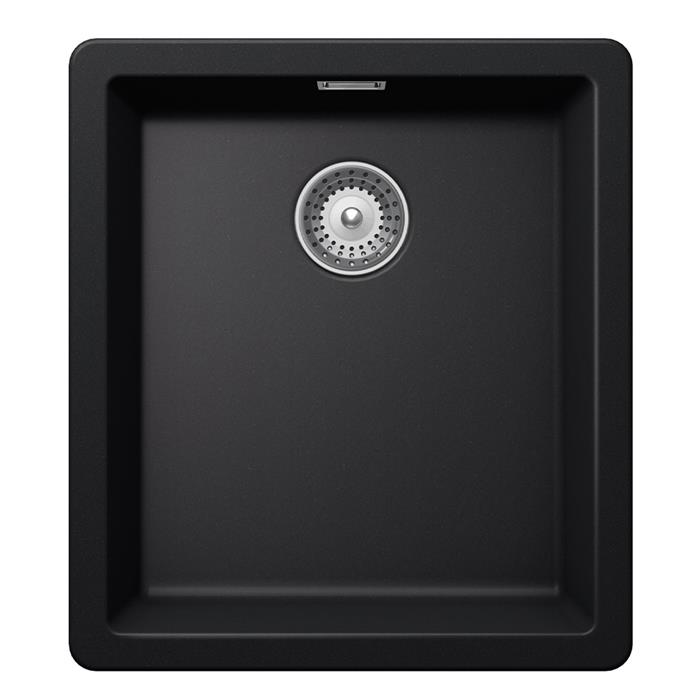 VASCA GALAXY N100SU BASE 45cm SOTTOTOP NERO PURO A99