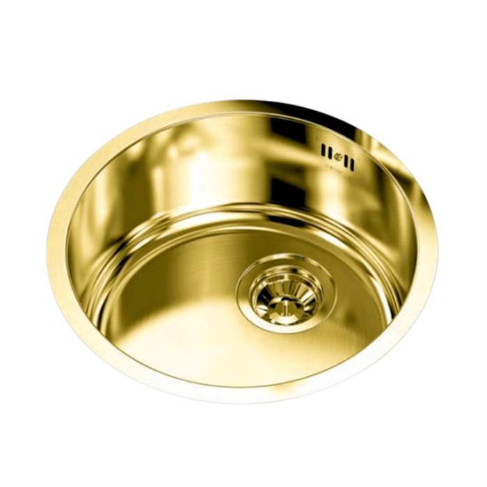 LAVELLO CIRCOLARE FT/SPT BASE 45cm GOLD PVD 