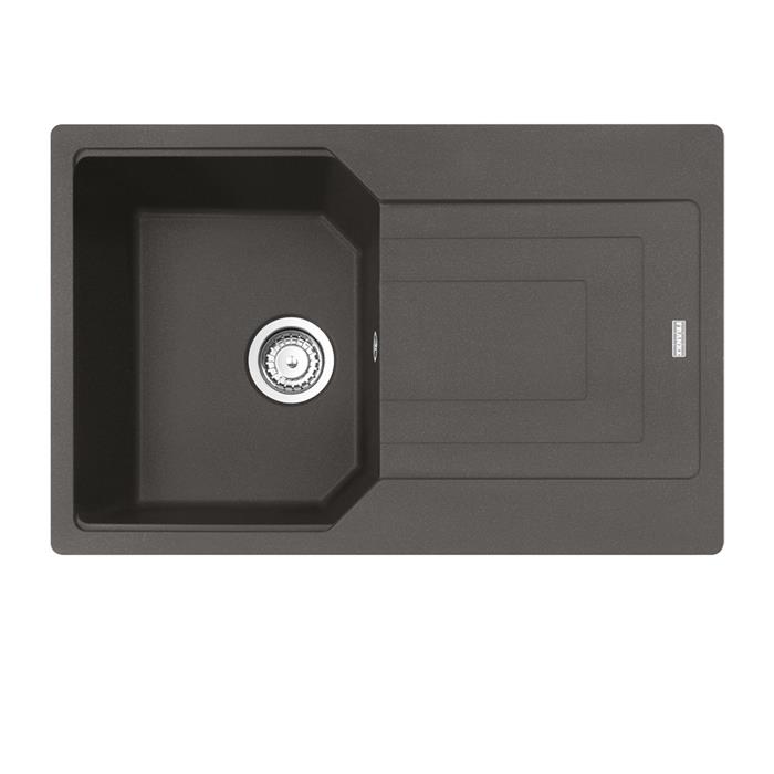UBG 611-78 LAVELLO 45cm 1 VASCA FRAGRANITE GRIGIO ARDESIA