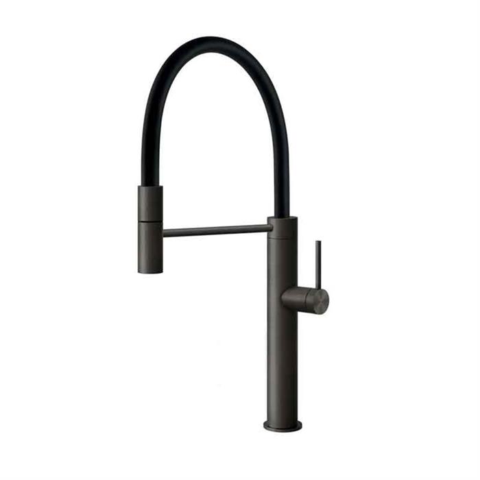 MISCELATORE 316 KITCHEN 60010 BLACK METAL BRUSHED PVD