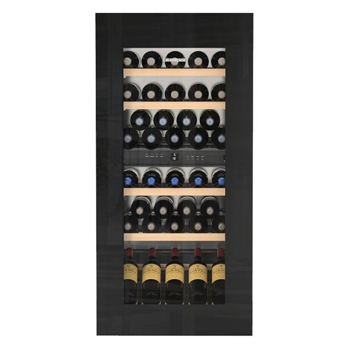 EWTgb 2383 - CANTINA VINI  2 TEMPERATURE 51 BOTTIGLIE 122cm  CLASSE G NERA