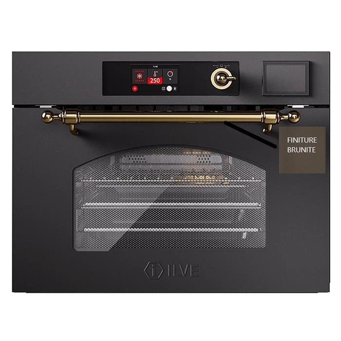 FORNO COMBINATO VAPORE MICROONDE 36L 60cm GRAFITE MATT BRUNITE