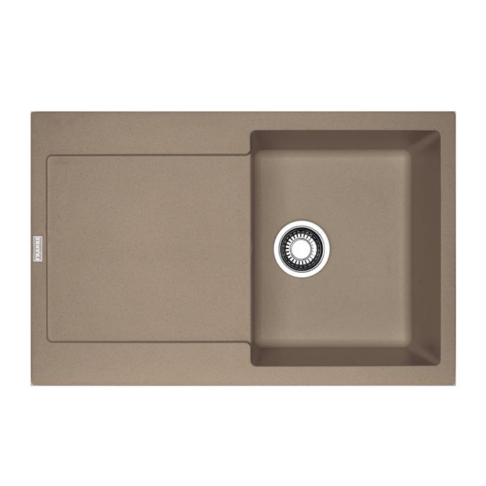 MRG 611-78 LAVELLO 1 VASCA+ALA REVERSIBILE 45cm OYSTER