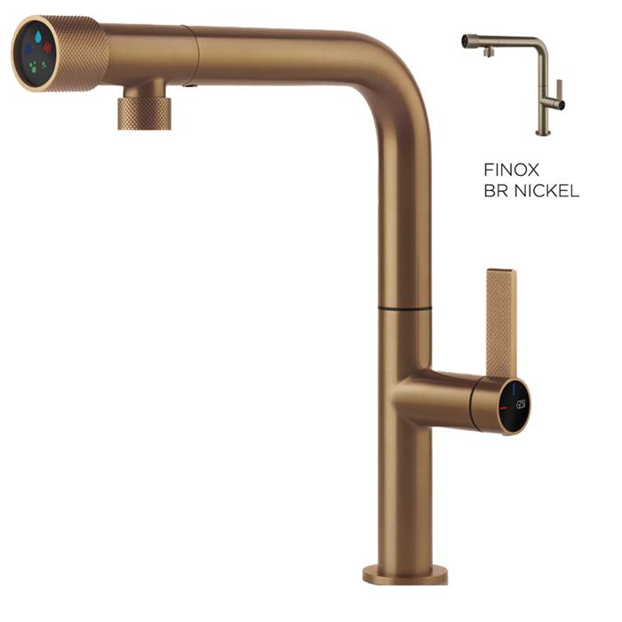 ESSENZA CANNA A L FINOX BRUSHED NICKEL