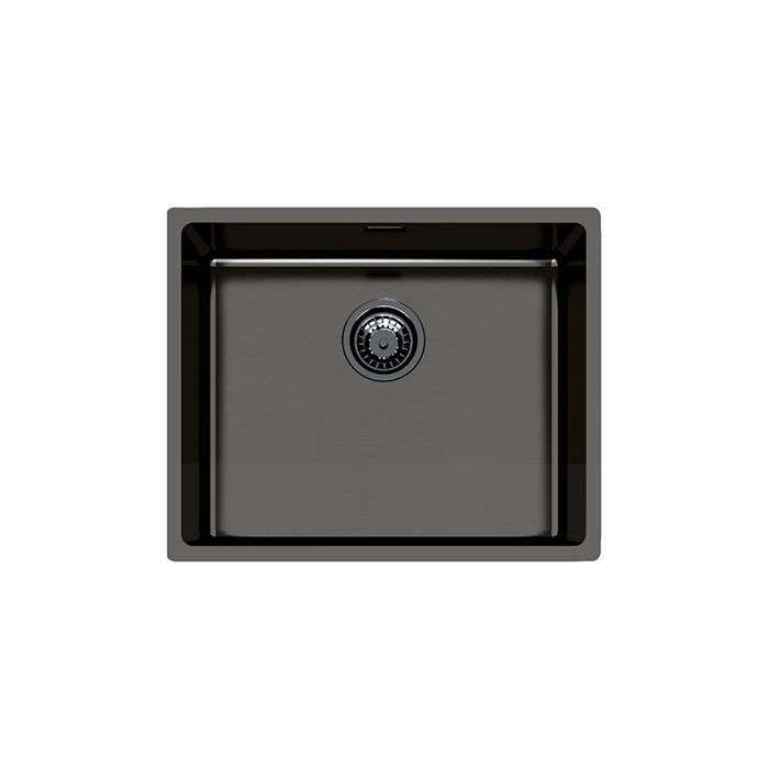 LAVELLO KE R15 1 VASCA 60cm 1 VASCA ST vintage GUN METAL