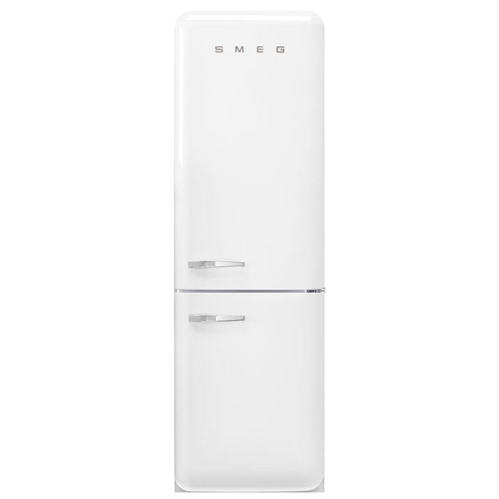 50'S STYLE - FRIGORIFERO COMBINATO TOTAL NO FROST CLASSE D 331L 198cm BIANCO 