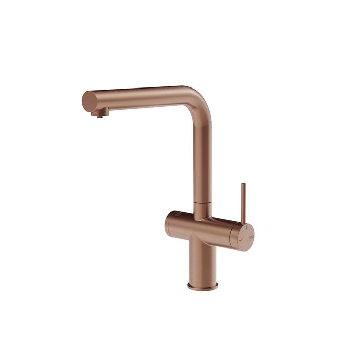 MISCELATORE 3 VIE CON SISTEMA DI FILTRAZIONE COPPER BRUSHED PVD