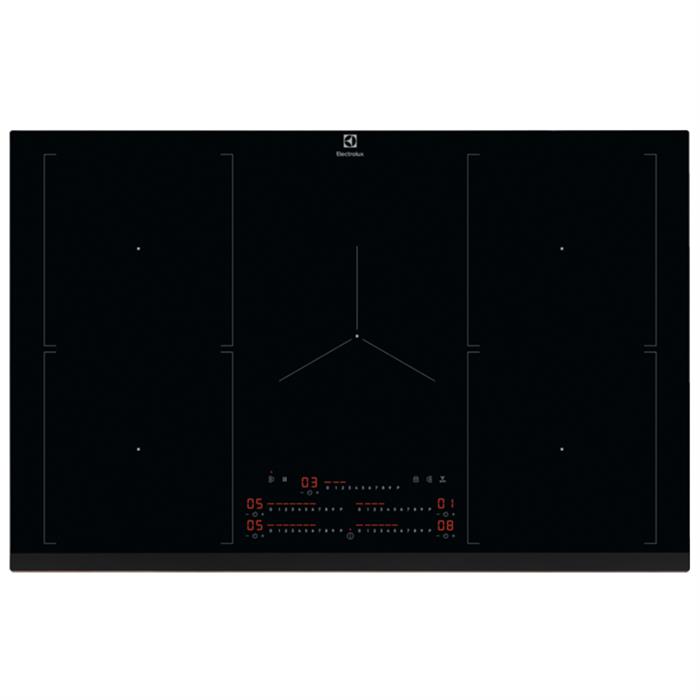 EIV84550 PIANO COTTURA INDUZIONE 80CM H2H DOPPIO BRIDGE NERO