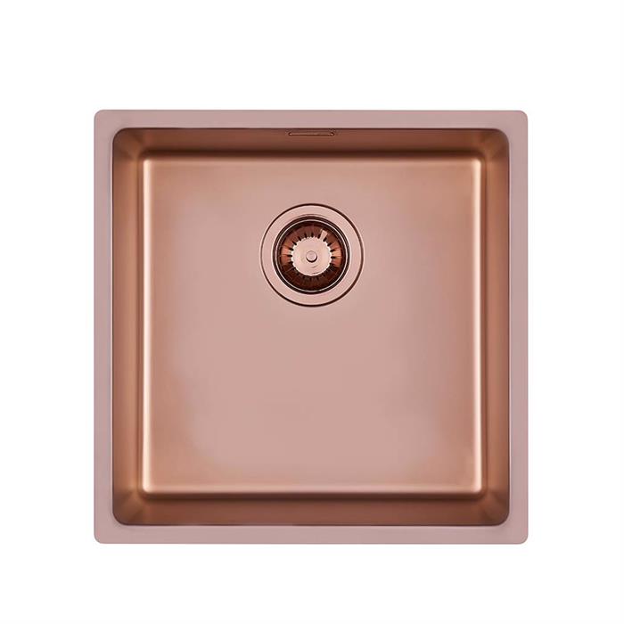 LAVELLO AESTHETICA SMOKEY 400 ST 44x44cm COPPER PVD