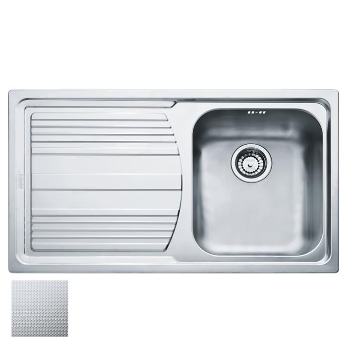 LLL 611-L LAVELLO 45cm 1 VASCA + GOCCIOLATOIO SINISTRA DEKOR