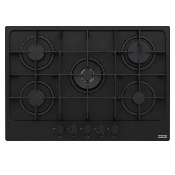 FHMA 755 4G DC MB C PIANO COTTURA  A GAS 73cm 5 FUOCHI BLACK MATT