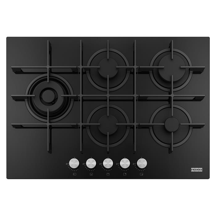 FHMA 755 4G DCL BK C PIANO COTTURA A GAS 73cm 5 FUOCHI NERO