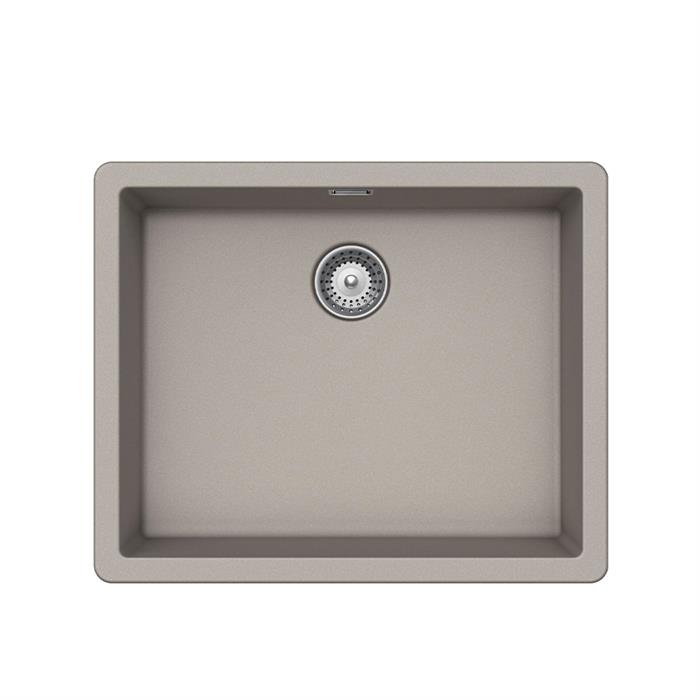 LAVELLO BROOKLYN N100L 1 Vasca 556x456 GRIGIO TORTORA 42