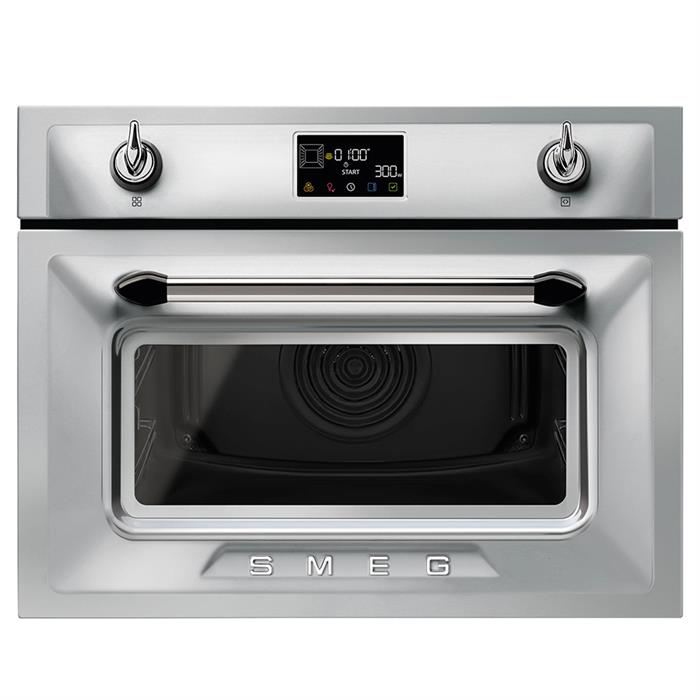 GALILEO - FORNO COMPATTO COMBINATO A MICROONDE 45cm 40L INOX