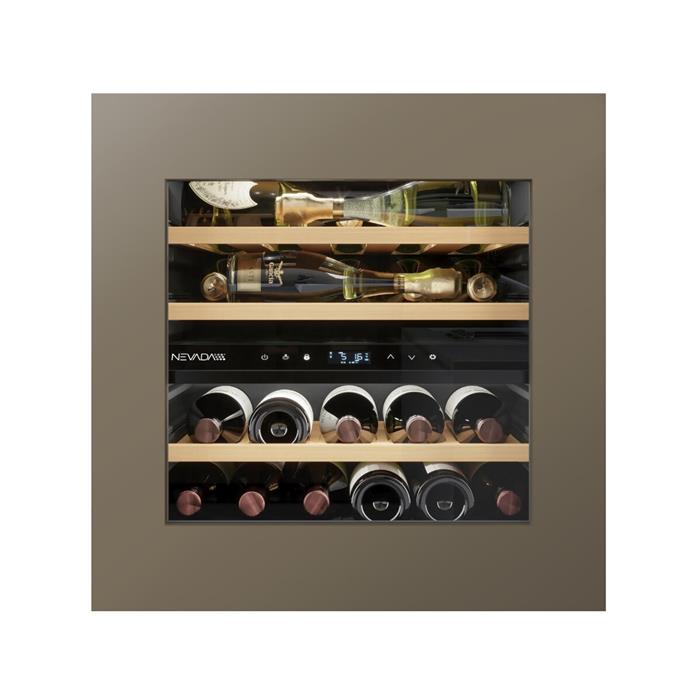 CANTINA PANNELLABILE 24 BOTTIGLIE 2 TEMPERATURE CLASSE F - SX