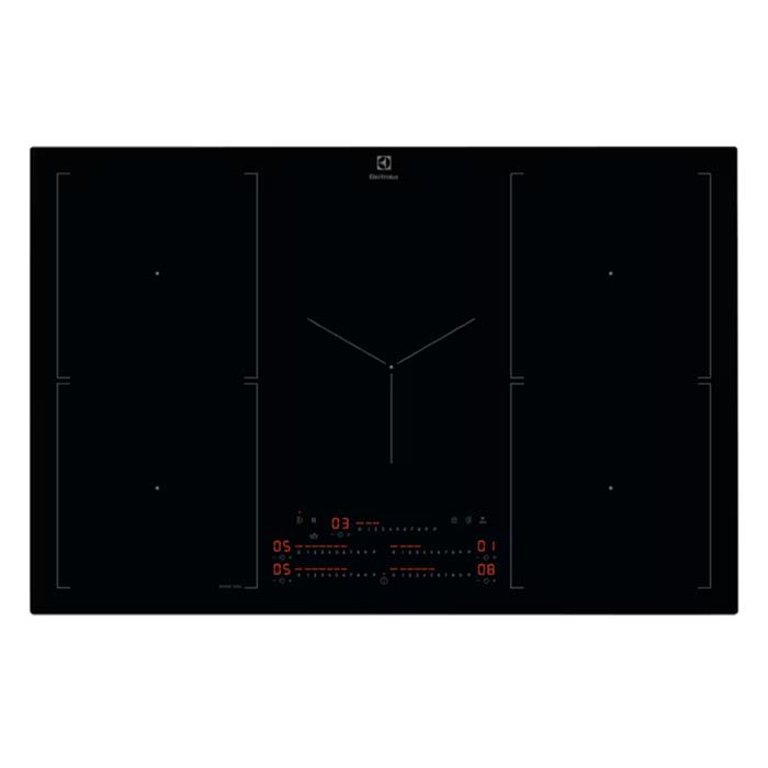 EIS82550I PIANO COTTURA INDUZIONE H2H DOPPIO BRIDGE 5 ZONE VETROCERAMICA NERO