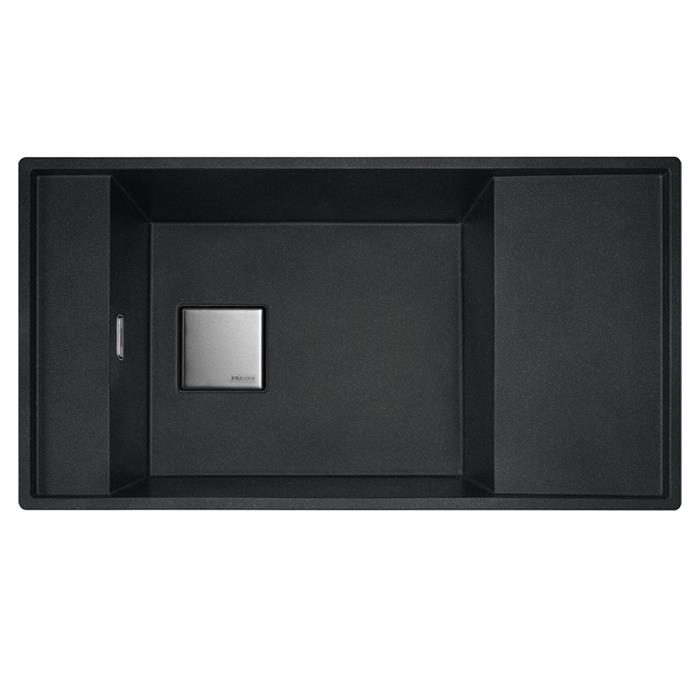 FSG 211-86 LAVELLO 1 VASCA+ALA 90cm NERO