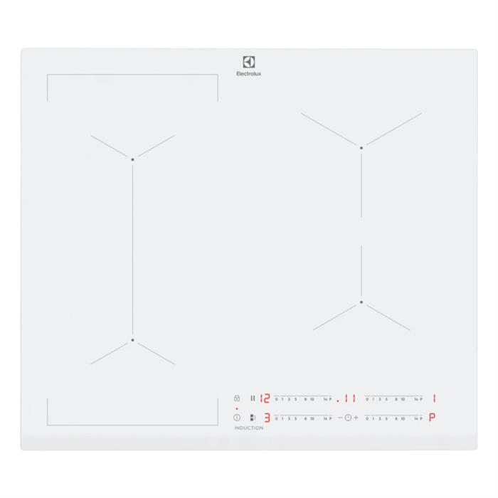 EIL63443BW PIANO COTTURA INDUZIONE 60cm 4 ZONE  BRIDGE BIANCO ELECTROLUX