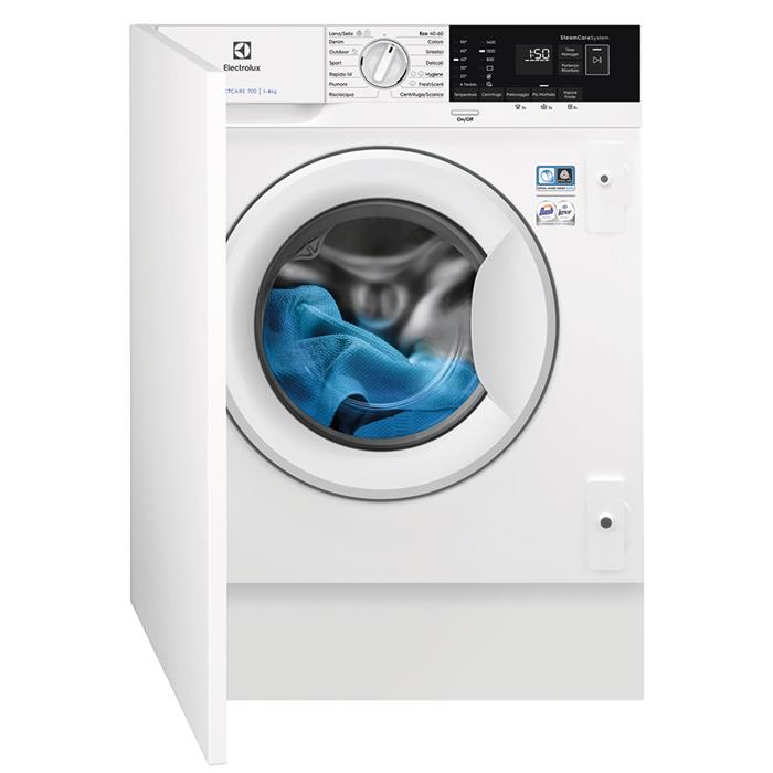 EW7F48BBI LAVATRICE STEAMCARE + HYGIENE 8KG B INVERTER  