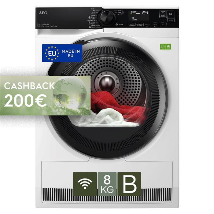 TR9HH8BY ASCIUGATRICE ABSOLUTECARE 8KG CLASSE B WIFI