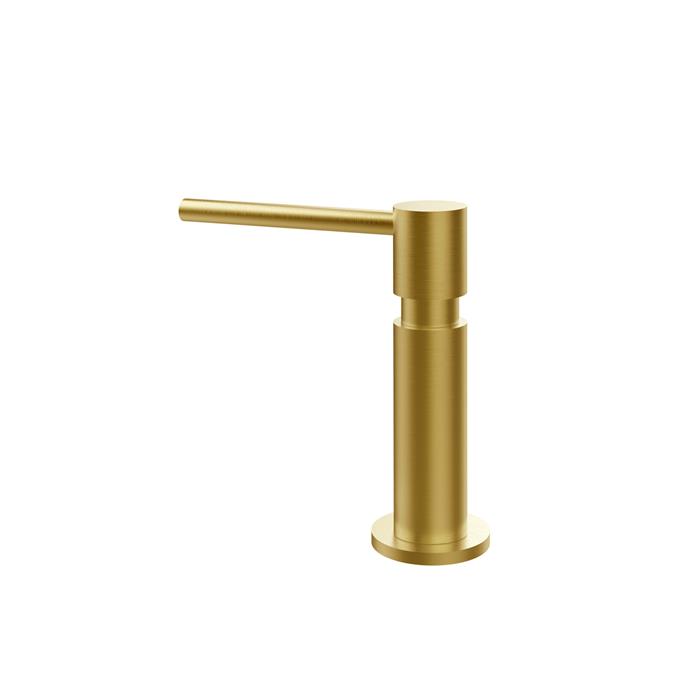 DISPENSER PORTA SAPONE GOLD BRUSHED PVD