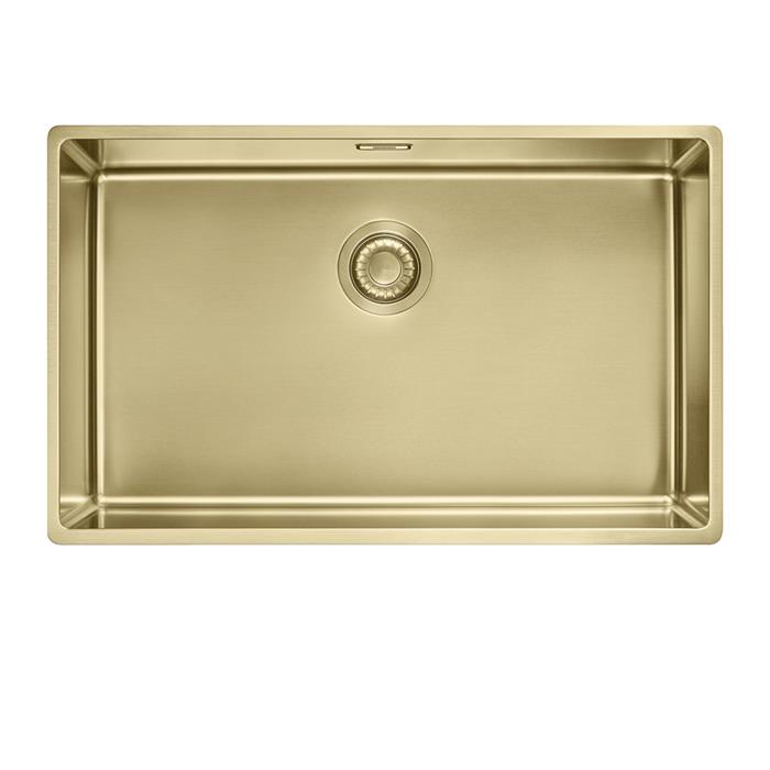 BXM 210/110-68 LAVELLO 1 VASCA 80cm GOLD PVD