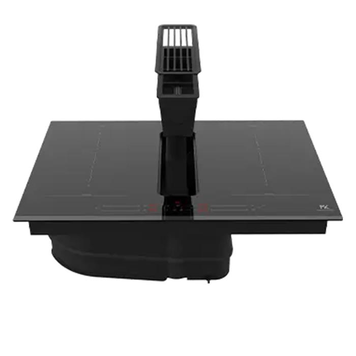 IHMK 8082B SP BK - PIANO COTTURA INDUZIONE 80cm 4 ZONE + CAPPA INTEGRATA CLASSE A++ NERO 