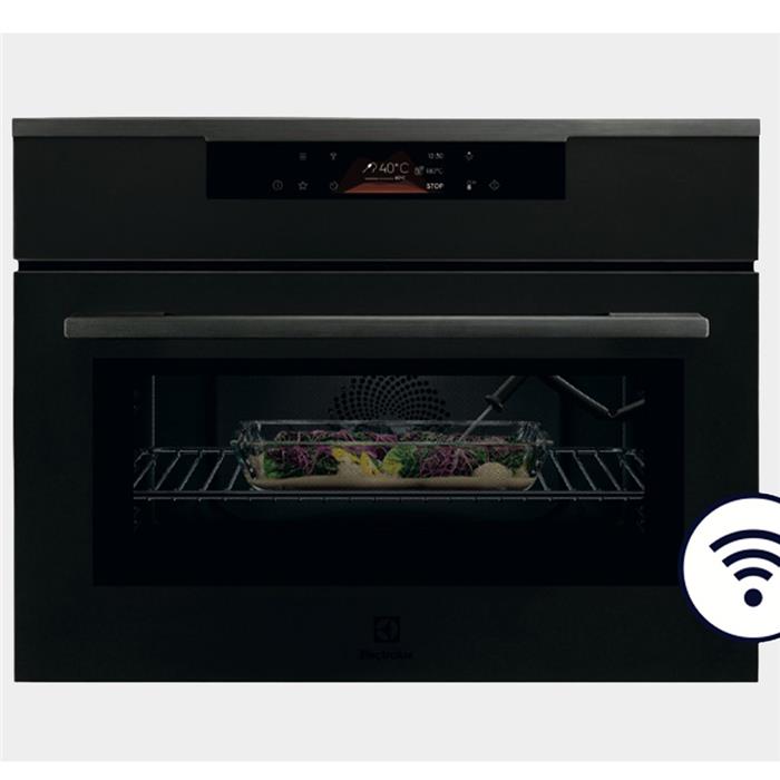 KVLBE08WT MICROONDE COMBINATO 45cm 17 FUNZIONI WIFI NERO OPACO