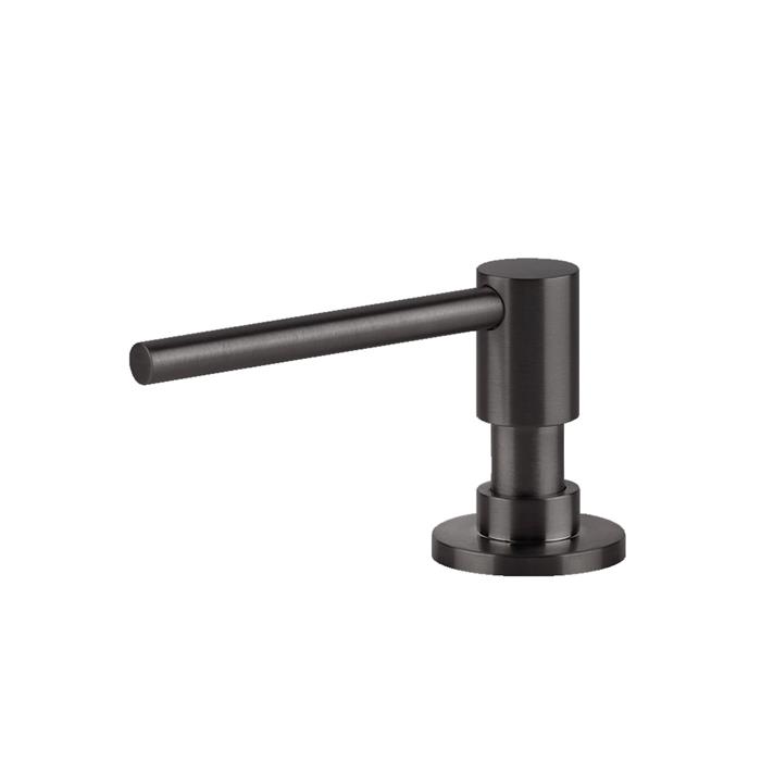 DISPENSER PORTA SAPONE 29660 BLACK METAL BRUSHED PVD 707