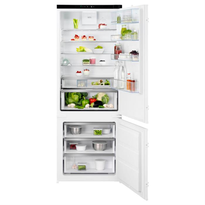 NSC8T751DS FRIGORIFERO COMBINATO AI TWINTECH TOTAL NO FROST CLASSE D - 188cm