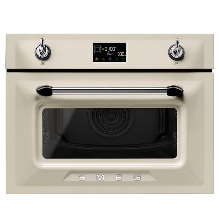 GALILEO - FORNO COMPATTO COMBINATO A MICROONDE 45cm 40L PANNA