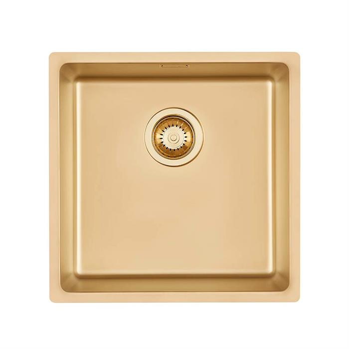 LAVELLO AESTHETICA SMOKEY 400 ST 44x44cm GOLD PVD