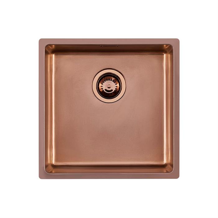 LAVELLO KE R15 1 VASCA 45cm ST VINTAGE COPPER PVD