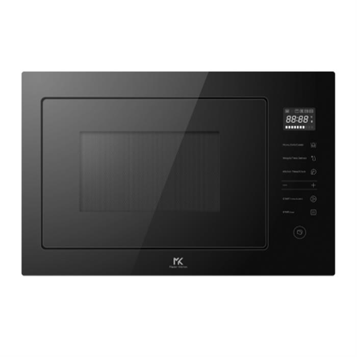 MKMW 3825-PR BK - FORNO A MICROONDE CON GRILL 25L VETRO NERO