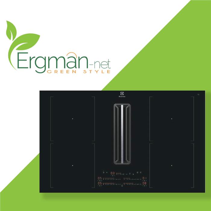 KCD84453CK PIANO COTTURA INDUZIONE CON CAPPA ASPIRANTE 83cm A+