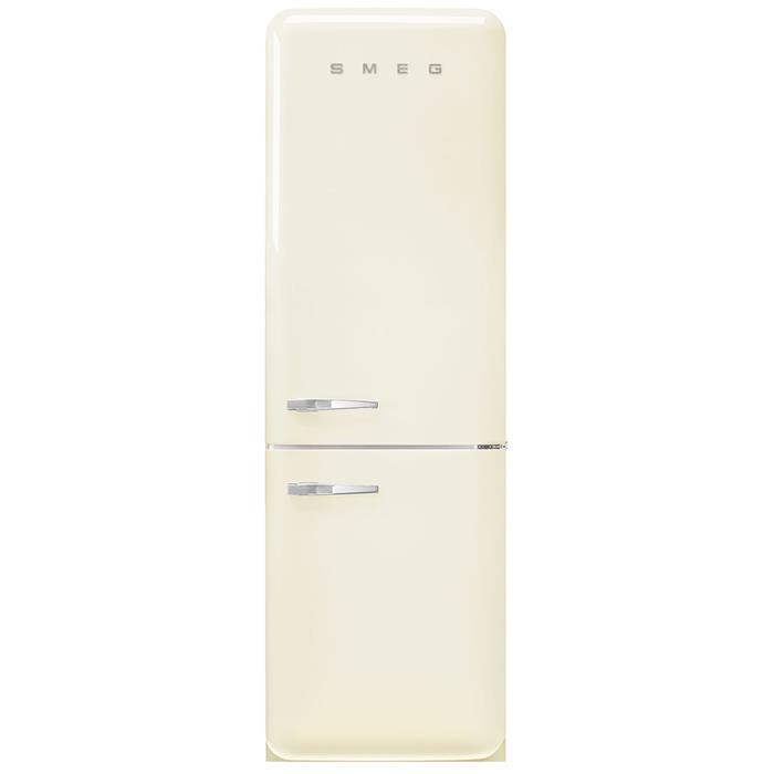 50'S STYLE - FRIGORIFERO COMBINATO TOTAL NO FROST CLASSE D 331L 198cm PANNA