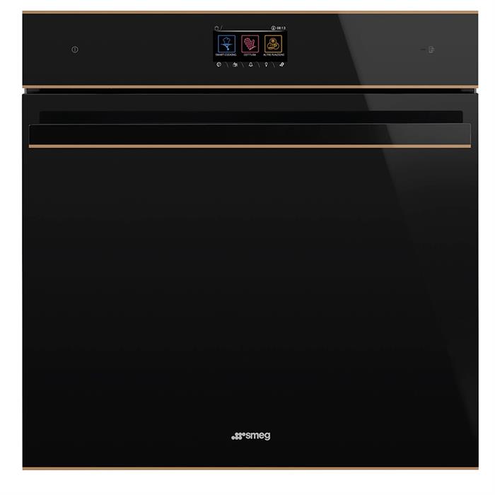 GALILEO - FORNO PIROLITICO VAPORE 60cm CLASSE A+ NERO-RAME