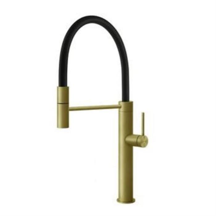 MISCELATORE 316 KITCHEN DOCCIA 60010 BRASS BRUSHED PVD 727